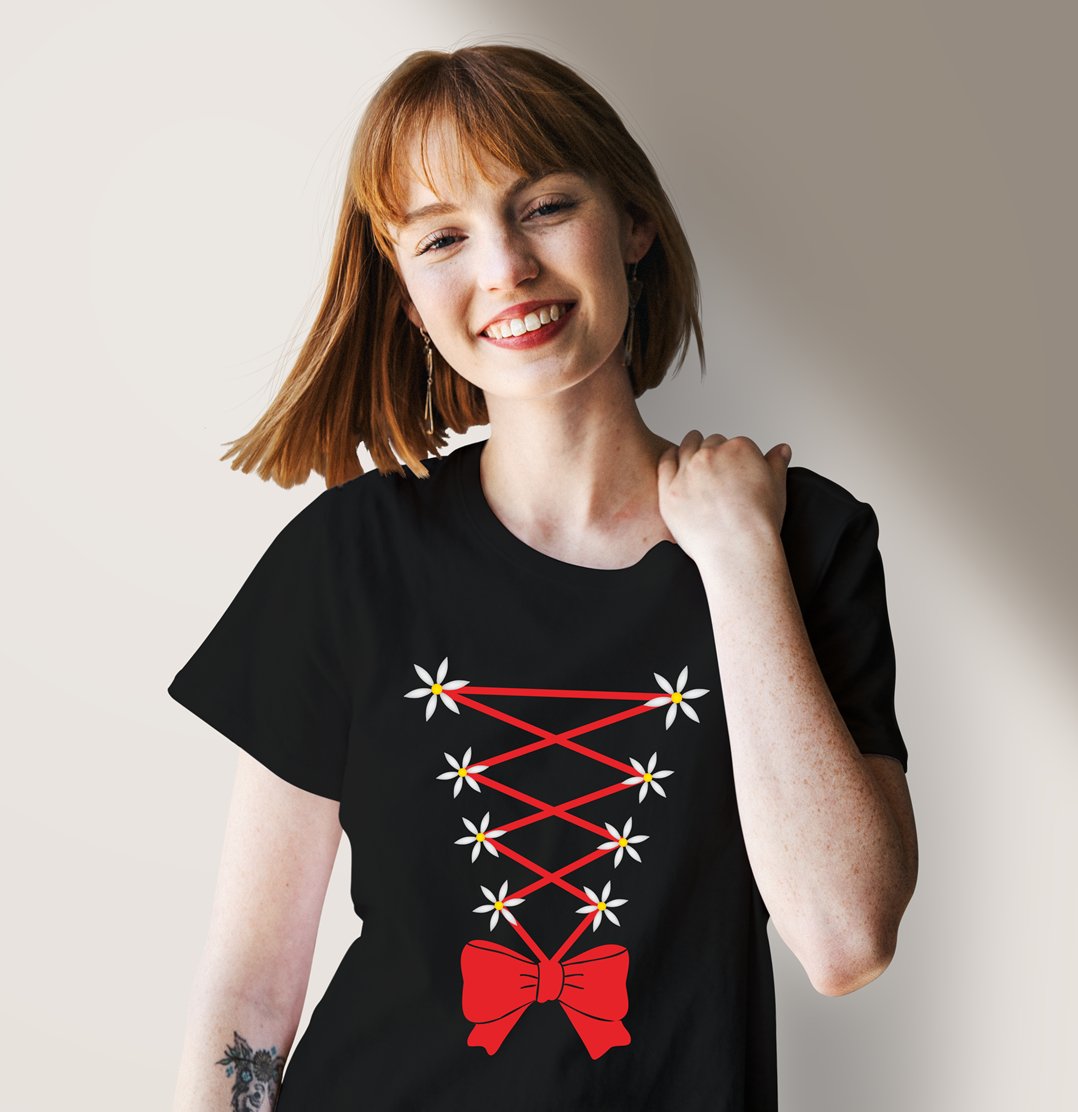 Bild: T-Shirt Damen - Dirndl Design Geschenkidee