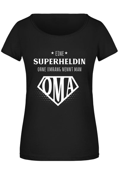Bild: T-Shirt Damen - Eine Superheldin ohne Umhang nennt man Oma Geschenkidee