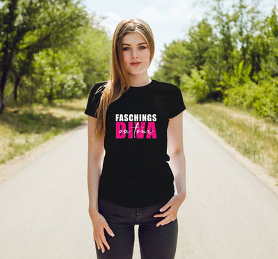 Bild: T-Shirt Damen - Faschingsdiva on tour Geschenkidee