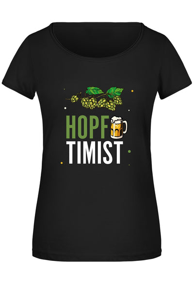 Bild: T-Shirt Damen - Hopftimist Geschenkidee