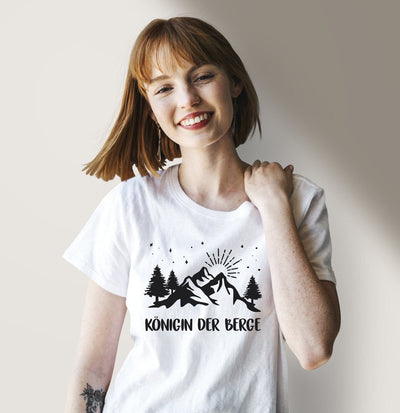 Bild: T-Shirt Damen - Königin der Berge Geschenkidee