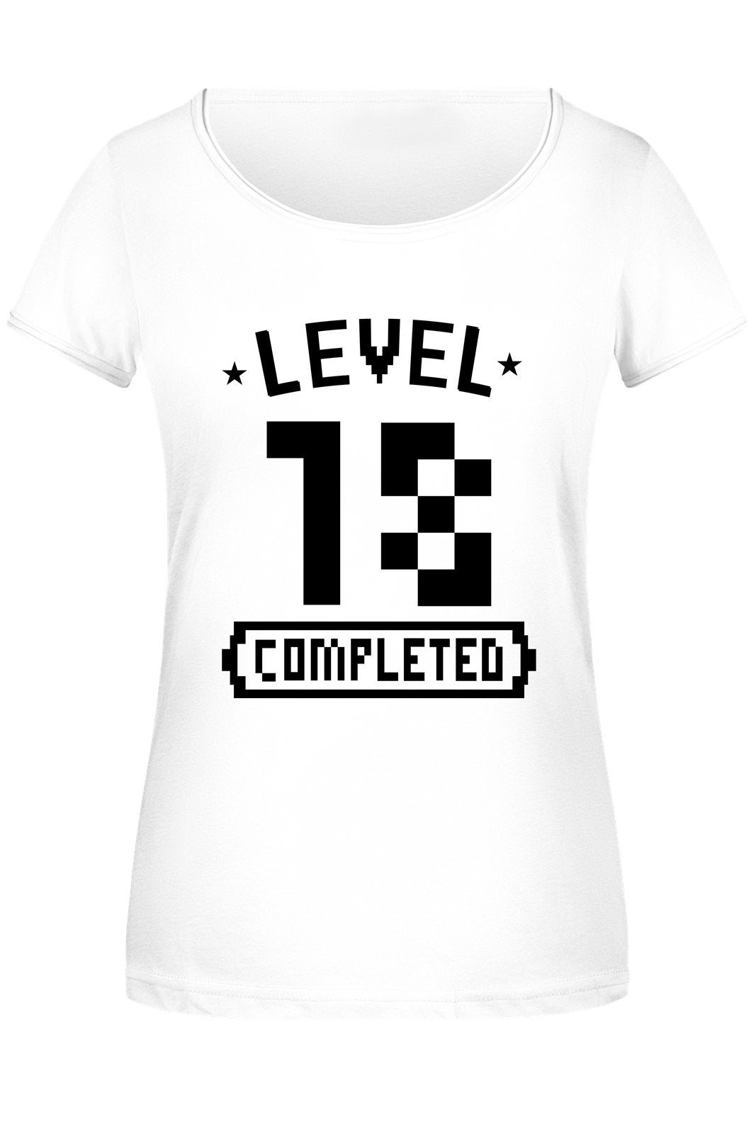Bild: T-Shirt Damen - Level 18 completed Geschenkidee
