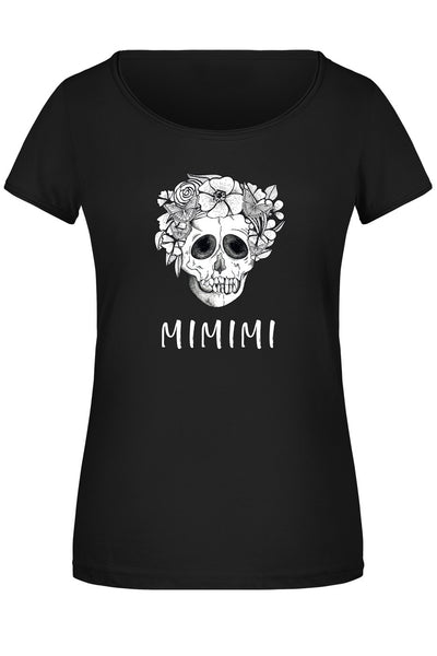 Bild: T-Shirt Damen - Mimimi - Totenkopf Geschenkidee