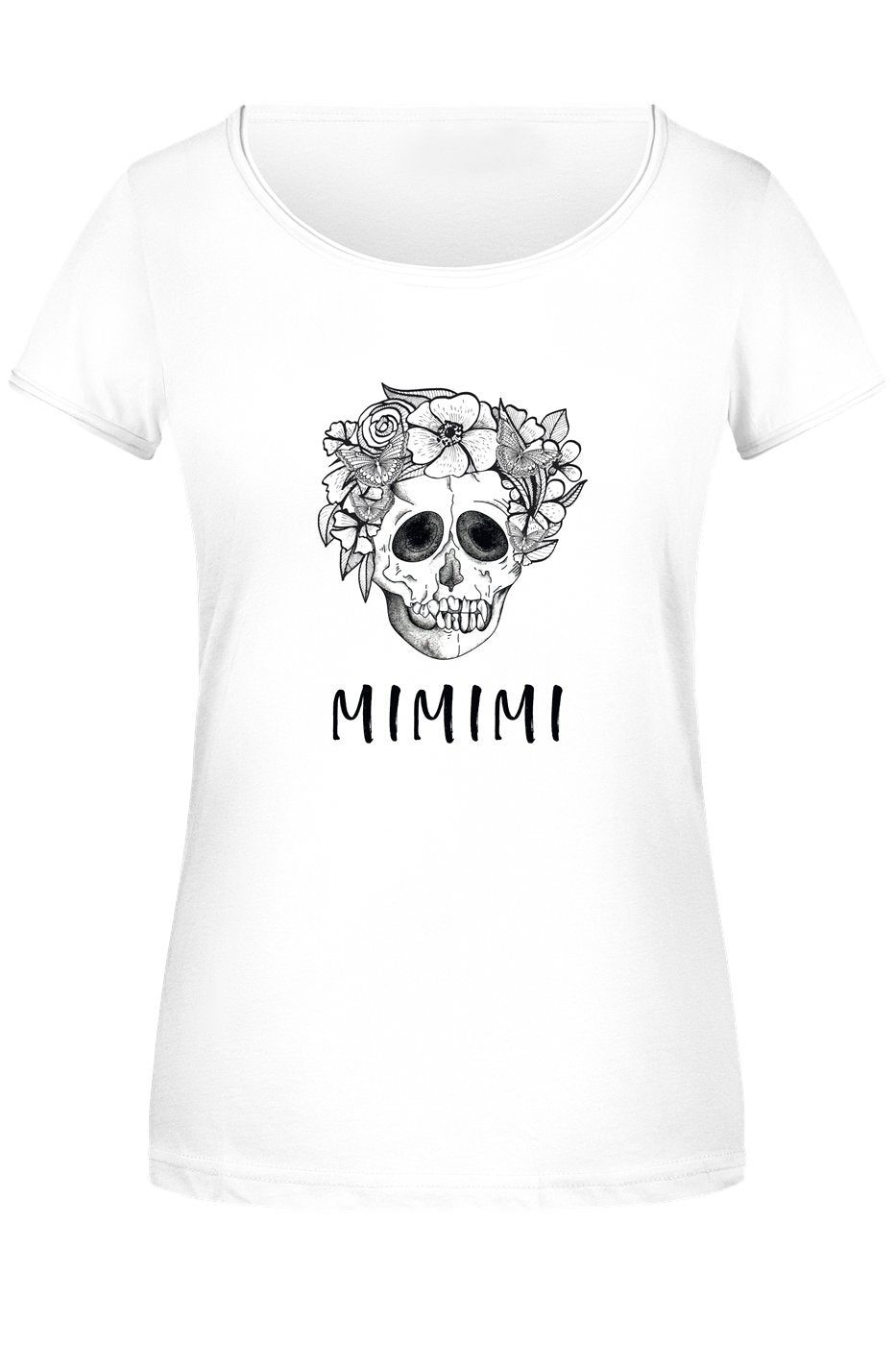 Bild: T-Shirt Damen - Mimimi - Totenkopf Geschenkidee