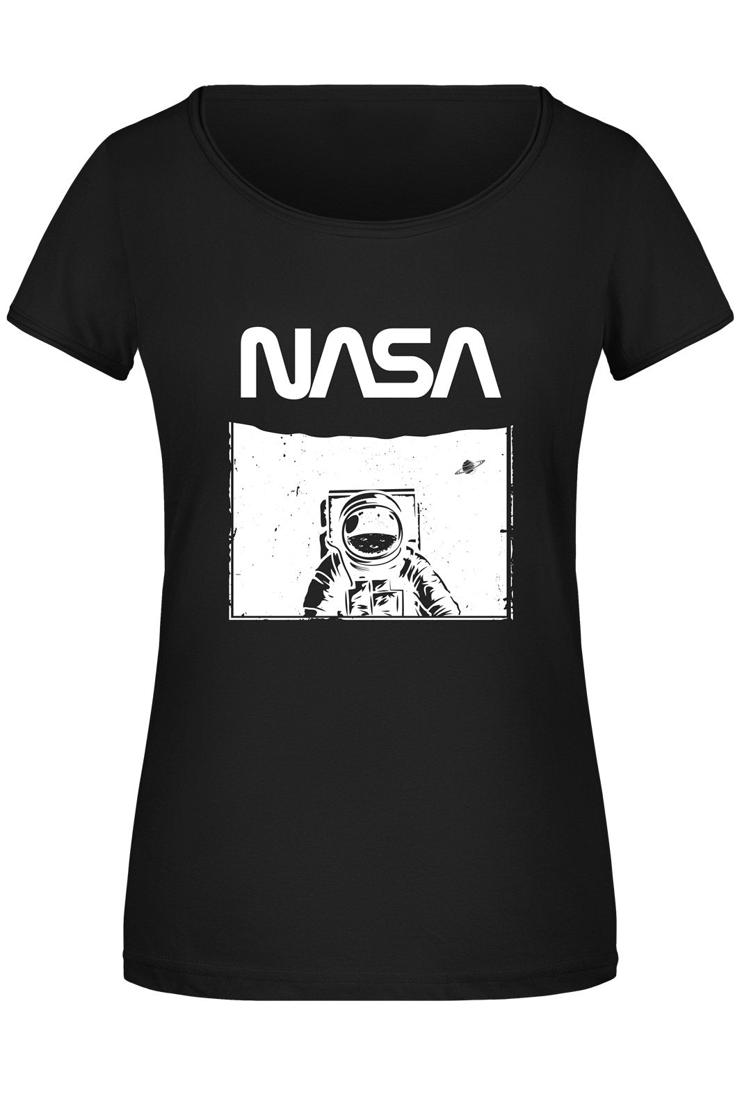 Bild: T-Shirt Damen - NASA Astronaut (Black&White) Geschenkidee