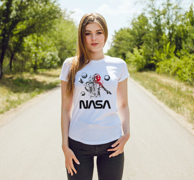 Bild: T-Shirt Damen - NASA Astronaut (Planeten) Geschenkidee