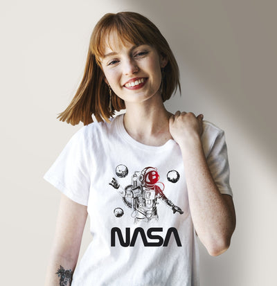 Bild: T-Shirt Damen - NASA Astronaut (Planeten) Geschenkidee