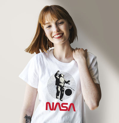 Bild: T-Shirt Damen - NASA Astronaut (Retro) Geschenkidee