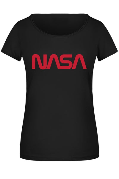 Bild: T-Shirt Damen - NASA Worm Logo Geschenkidee
