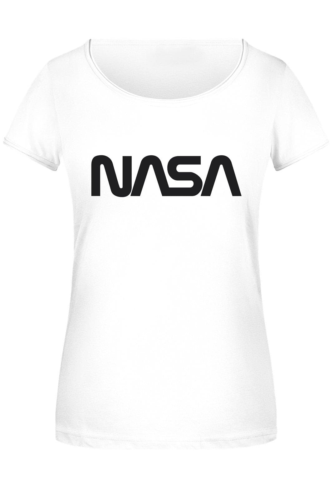 Bild: T-Shirt Damen - NASA Worm Logo Geschenkidee