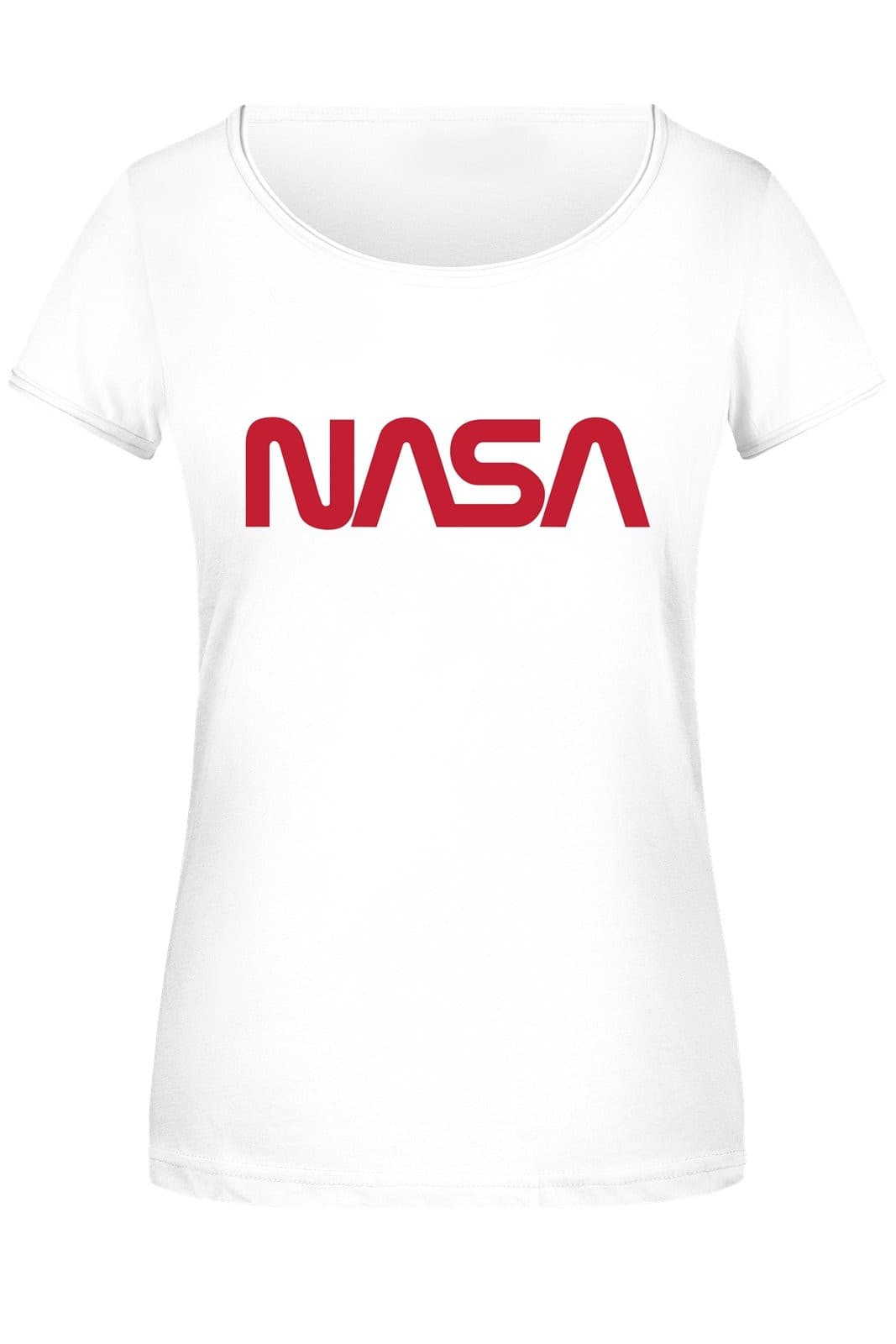 Bild: T-Shirt Damen - NASA Worm Logo Geschenkidee