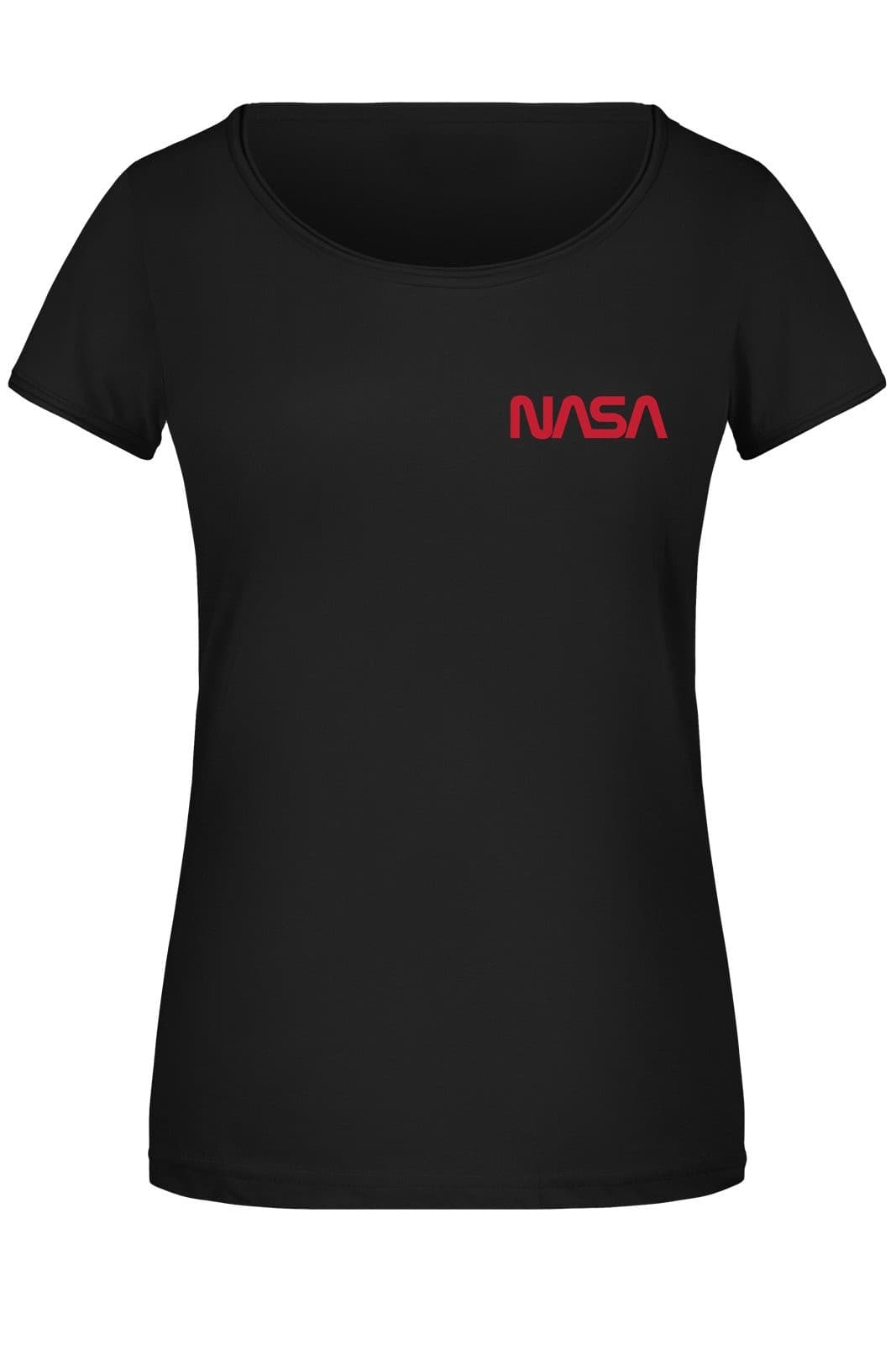 Bild: T-Shirt Damen - NASA Worm Logo (Klein) Geschenkidee