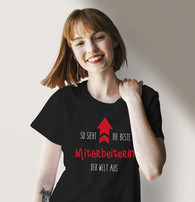 Bild: T-Shirt Damen - So sieht die beste Mitarbeiterin der Welt aus Geschenkidee