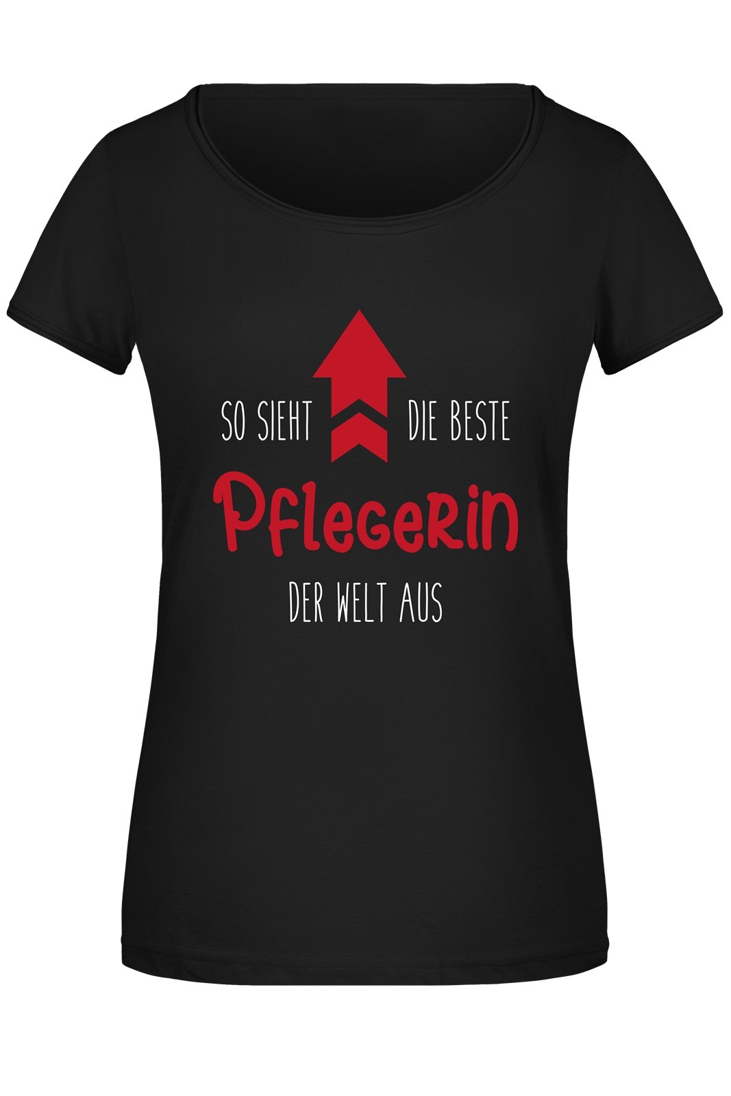 Bild: T-Shirt Damen - So sieht die beste Pflegerin der Welt aus Geschenkidee