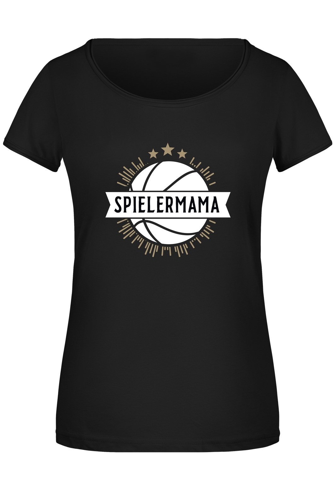 Bild: T-Shirt Damen - Spielermama (Basketball) Geschenkidee