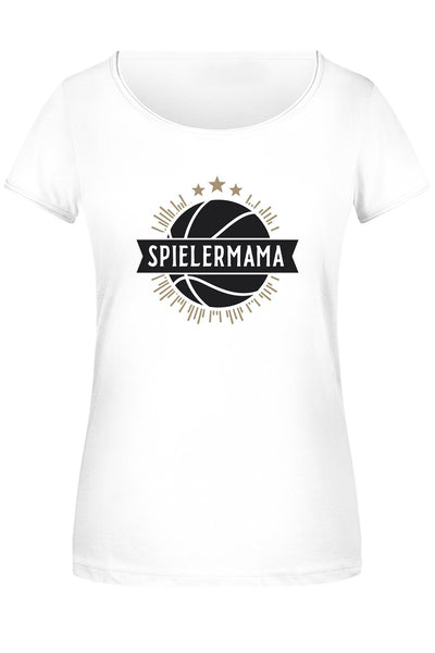 Bild: T-Shirt Damen - Spielermama (Basketball) Geschenkidee