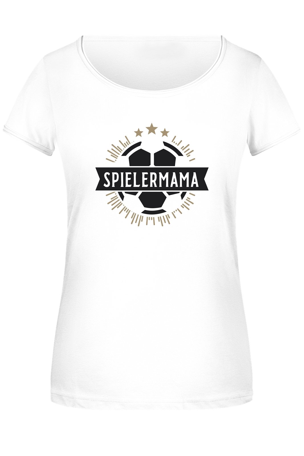 Bild: T-Shirt Damen - Spielermama (Fußball) Geschenkidee