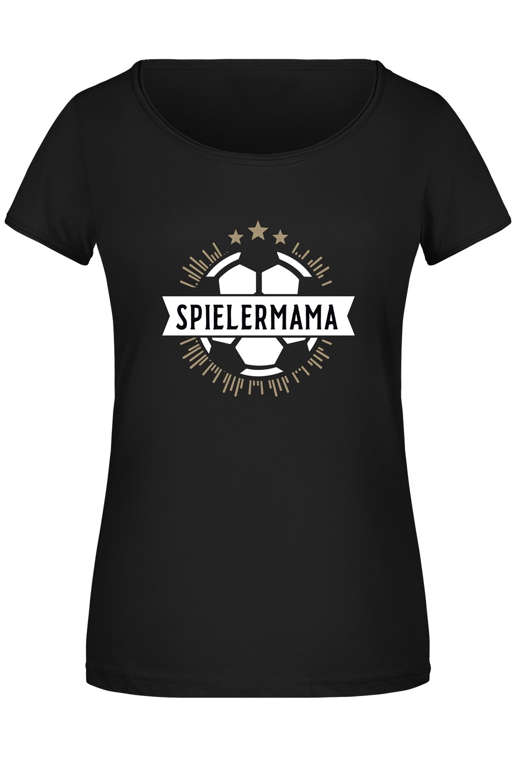 Bild: T-Shirt Damen - Spielermama (Fußball) Geschenkidee