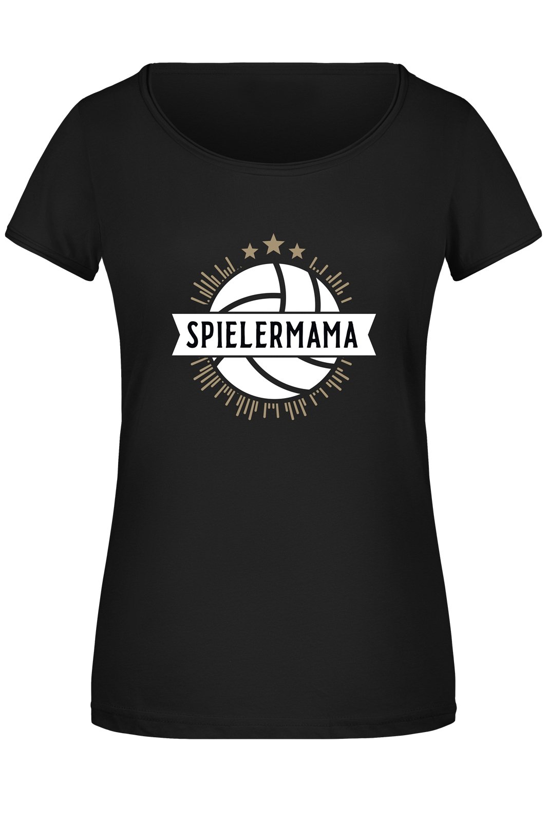 Bild: T-Shirt Damen - Spielermama (Volleyball) Geschenkidee