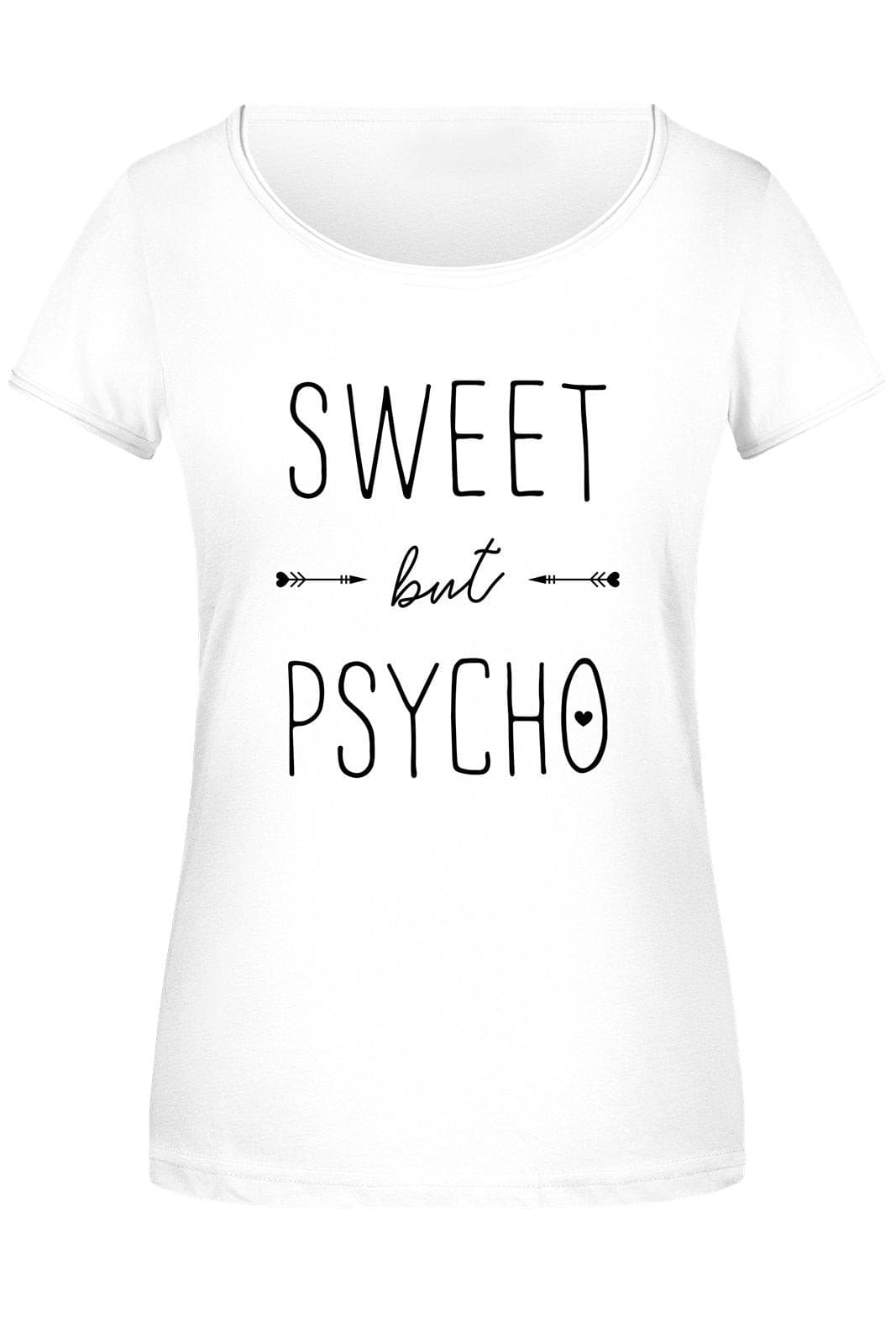 Bild: T-Shirt Damen - Sweet but Psycho Geschenkidee