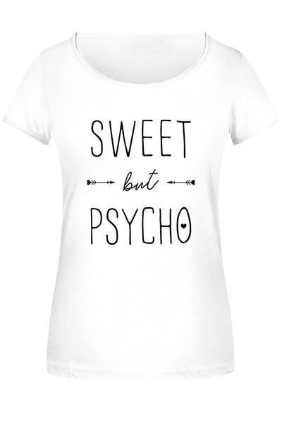 Bild: T-Shirt Damen - Sweet but Psycho Geschenkidee