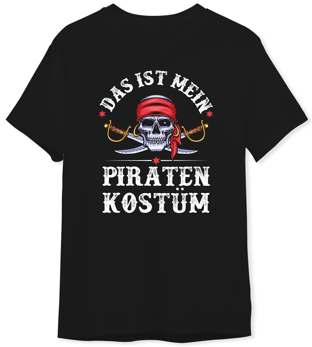 Bild: T-Shirt Herren - Das ist mein Piraten Kostüm Geschenkidee