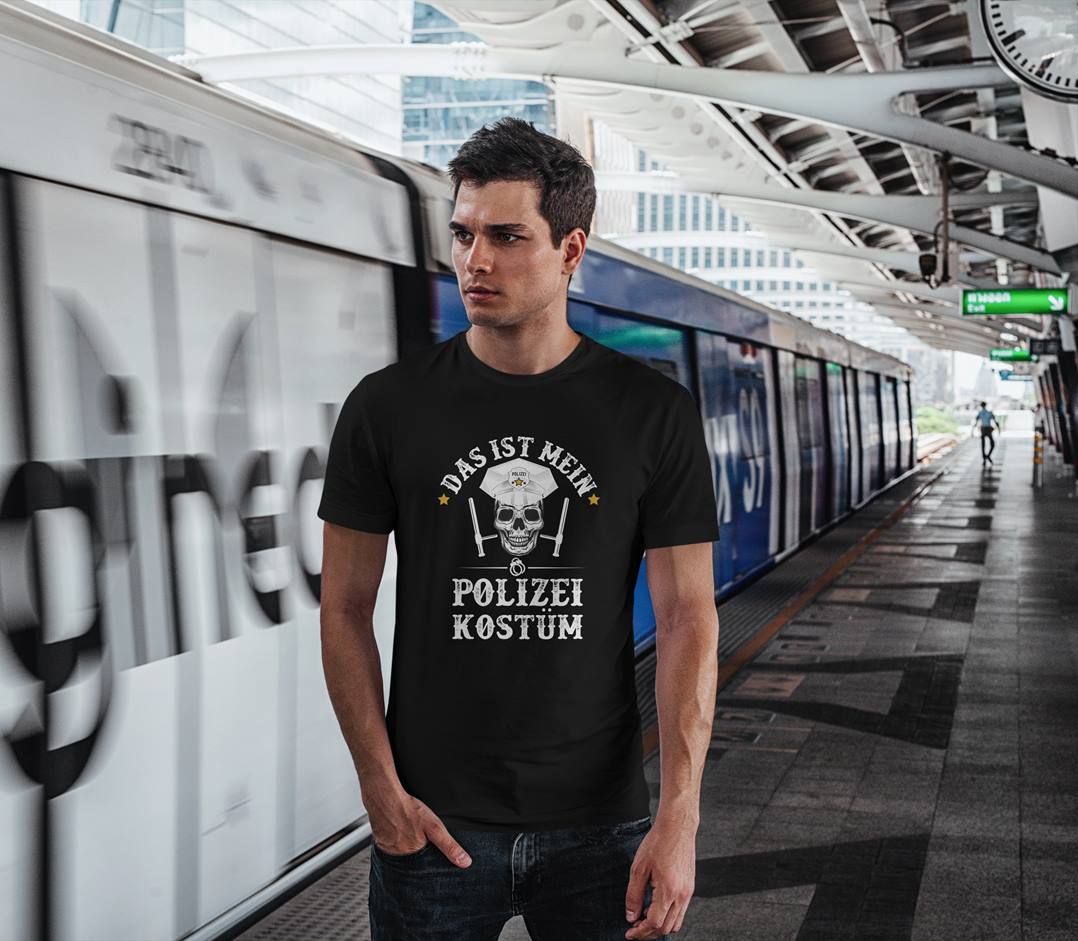 Bild: T-Shirt Herren - Das ist mein Polizei Kostüm Geschenkidee