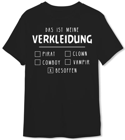 Bild: T-Shirt Herren - Das ist meine Verkleidung - besoffen Geschenkidee