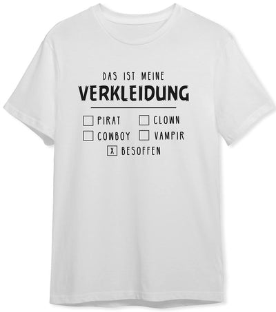 Bild: T-Shirt Herren - Das ist meine Verkleidung - besoffen Geschenkidee