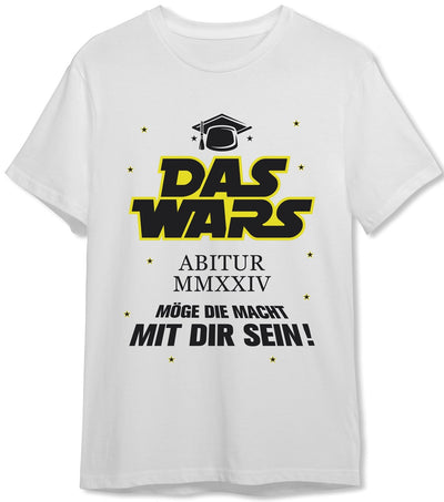 Bild: T-Shirt Herren - Das Wars Abitur MMXXIV (2024) Geschenkidee