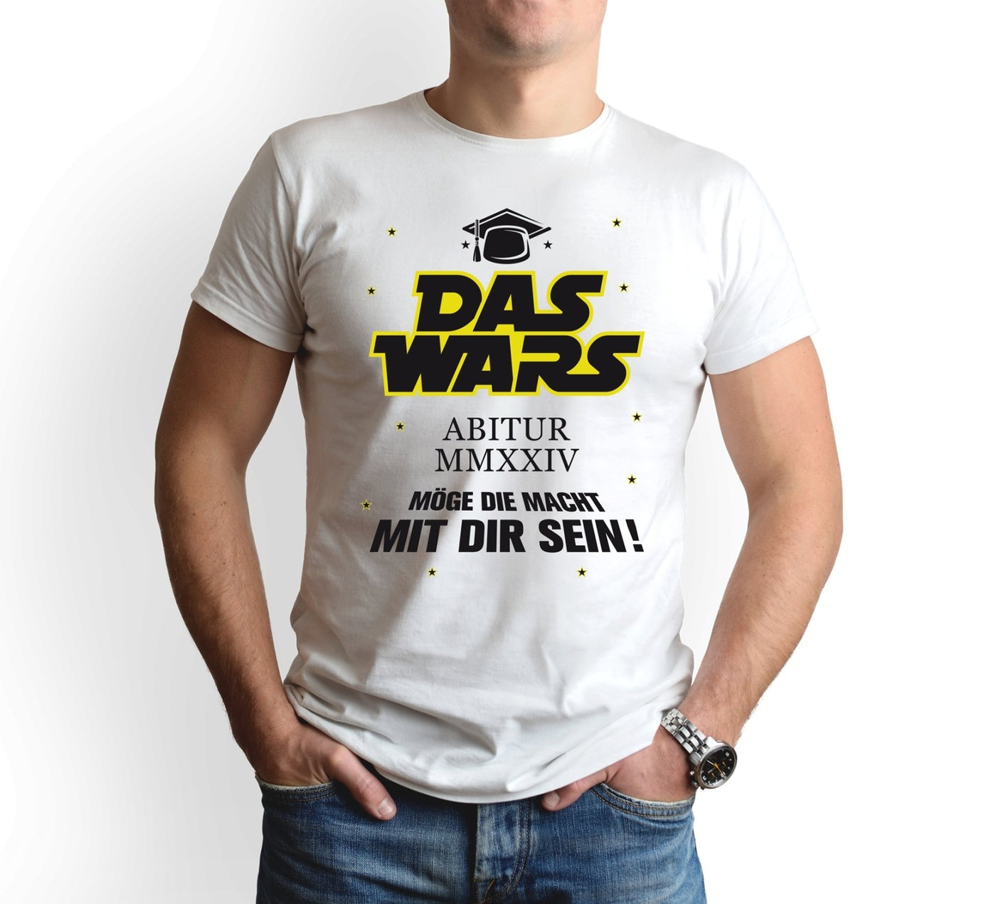 Bild: T-Shirt Herren - Das Wars Abitur MMXXIV (2024) Geschenkidee