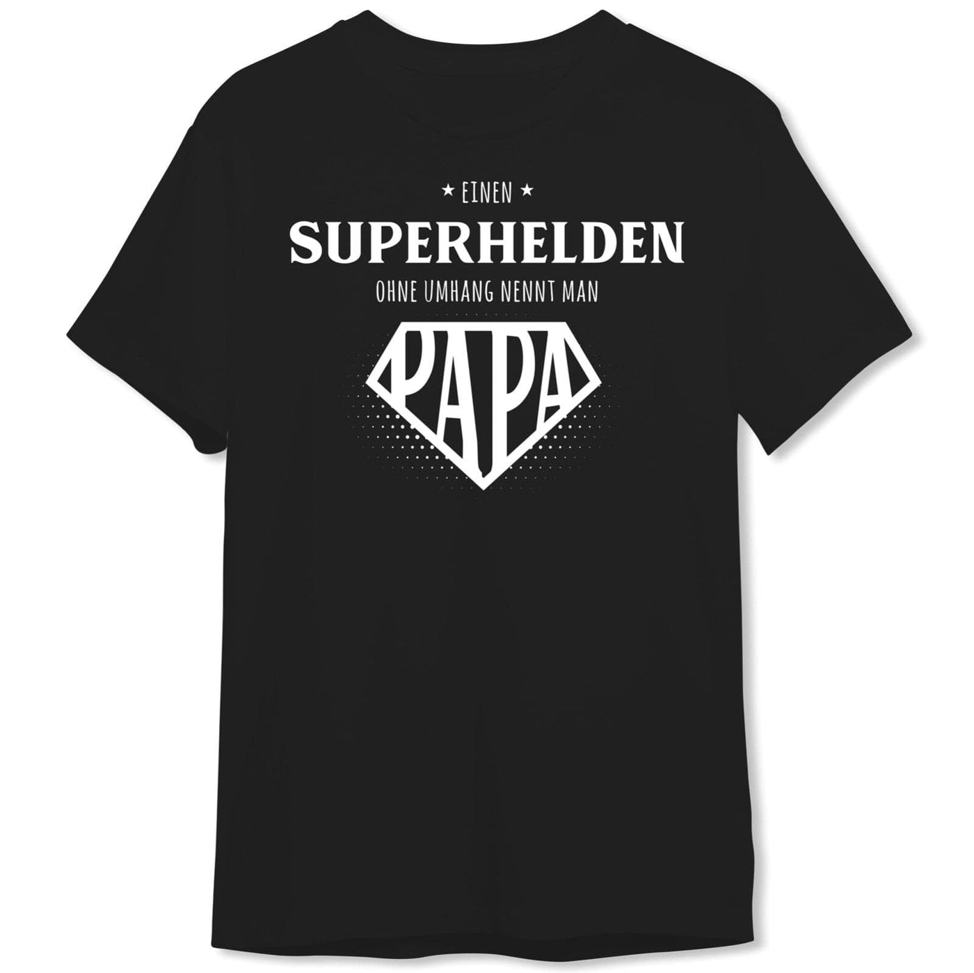 Bild: T-Shirt Herren - Einen Superhelden ohne Umhang nennt man Papa Geschenkidee
