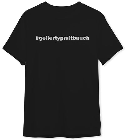 Bild: T-Shirt Herren - #geilertypmitbauch Geschenkidee