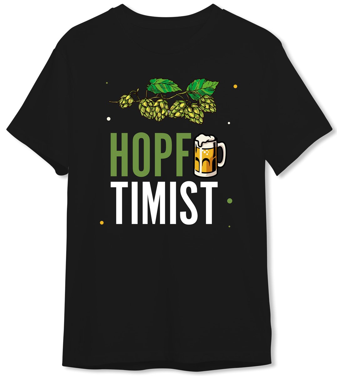 Bild: T-Shirt Herren - Hopftimist Geschenkidee