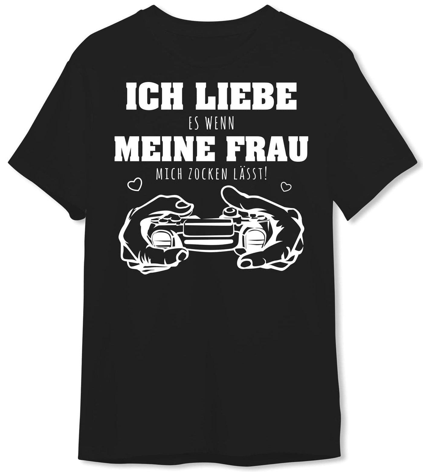 Bild: T-Shirt Herren - Ich liebe es, wenn meine Frau mich zocken lässt! Geschenkidee