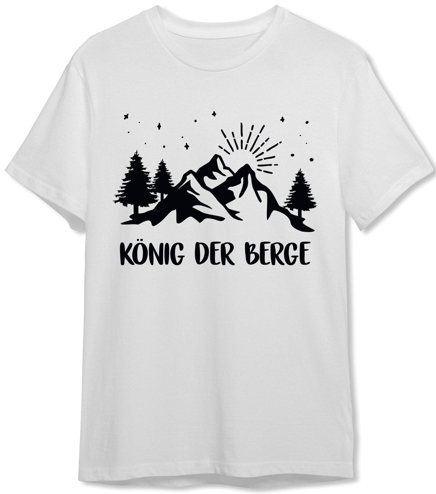 Bild: T-Shirt Herren - König der Berge Geschenkidee