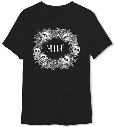 Bild: T-Shirt Herren - Milf - Skull Statement Geschenkidee