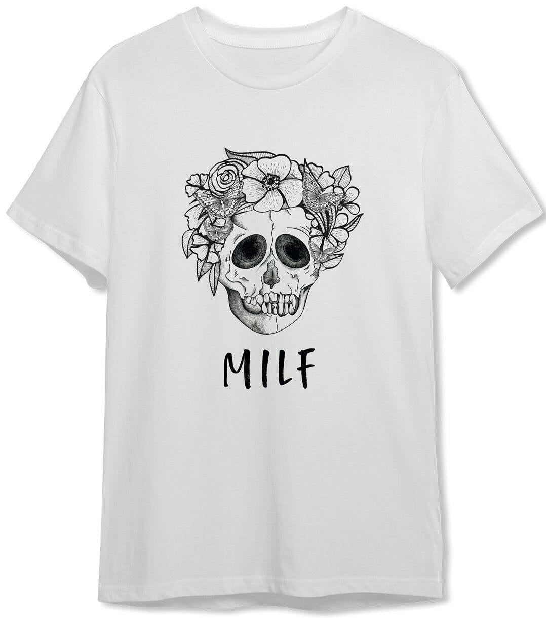 Bild: T-Shirt Herren - Milf - Totenkopf Geschenkidee