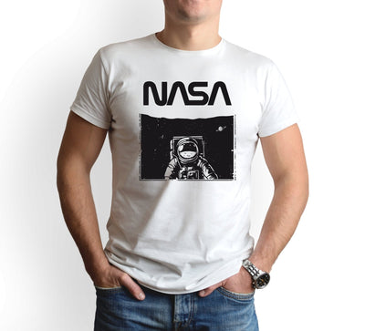 Bild: T-Shirt Herren - NASA Astronaut (Black&White) Geschenkidee