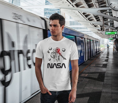 Bild: T-Shirt Herren - NASA Astronaut (Planeten) Geschenkidee
