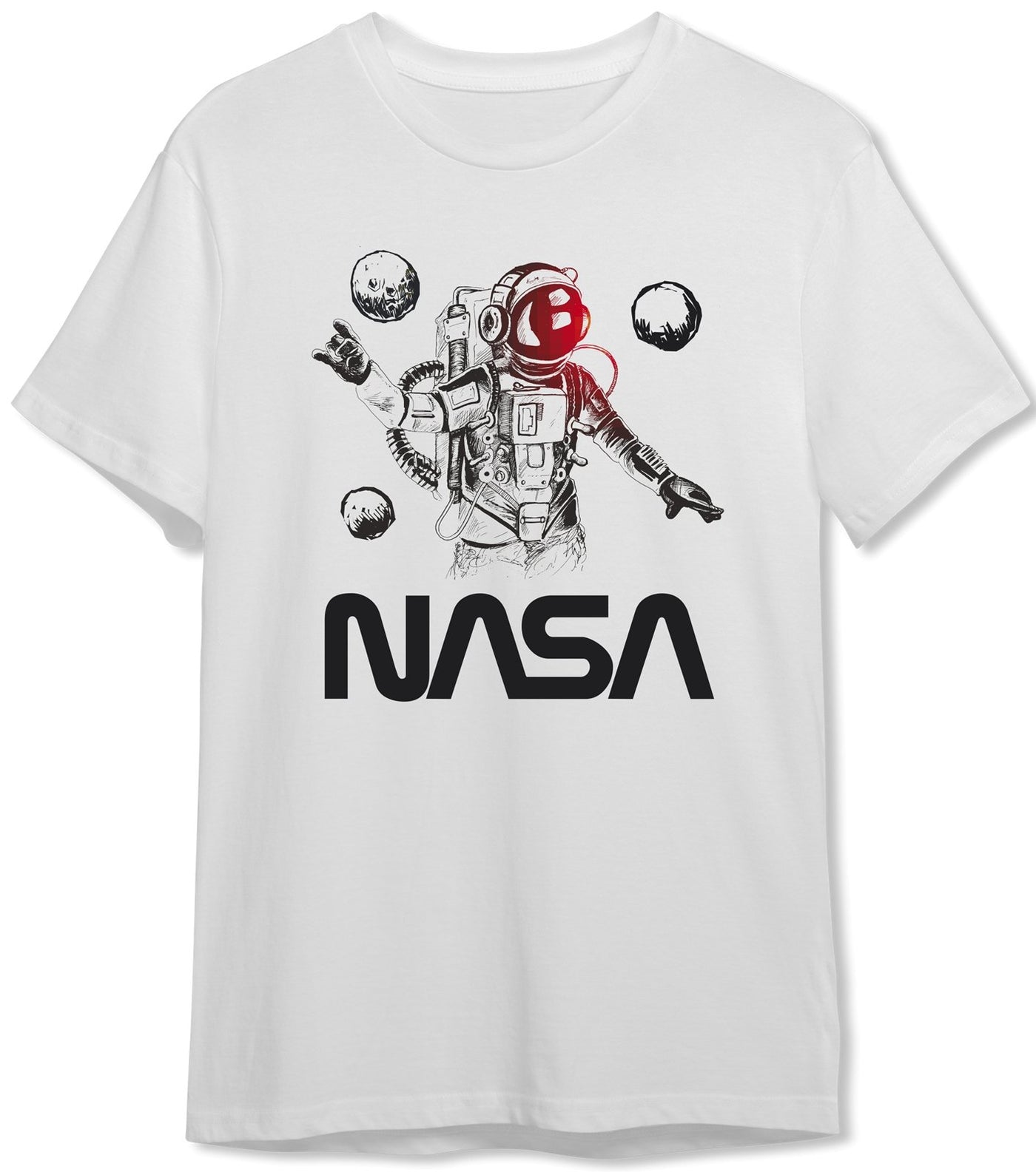 Bild: T-Shirt Herren - NASA Astronaut (Planeten) Geschenkidee