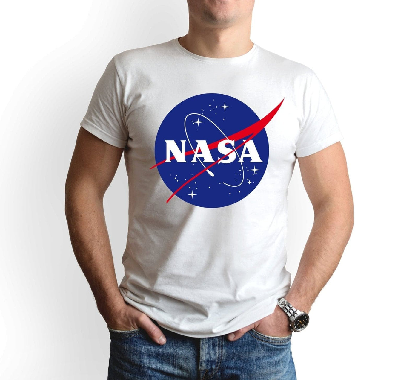 Bild: T-Shirt Herren - NASA Meatball Logo Geschenkidee