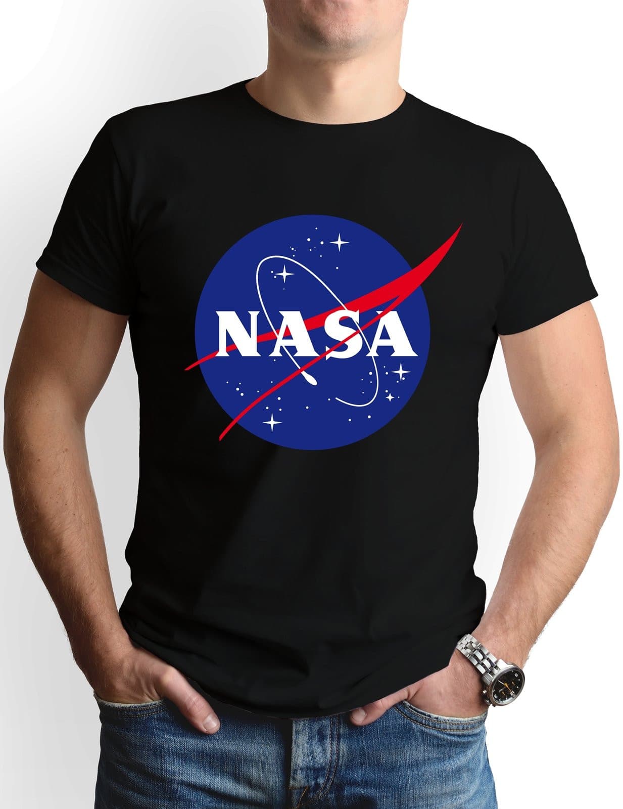 Bild: T-Shirt Herren - NASA Meatball Logo Geschenkidee