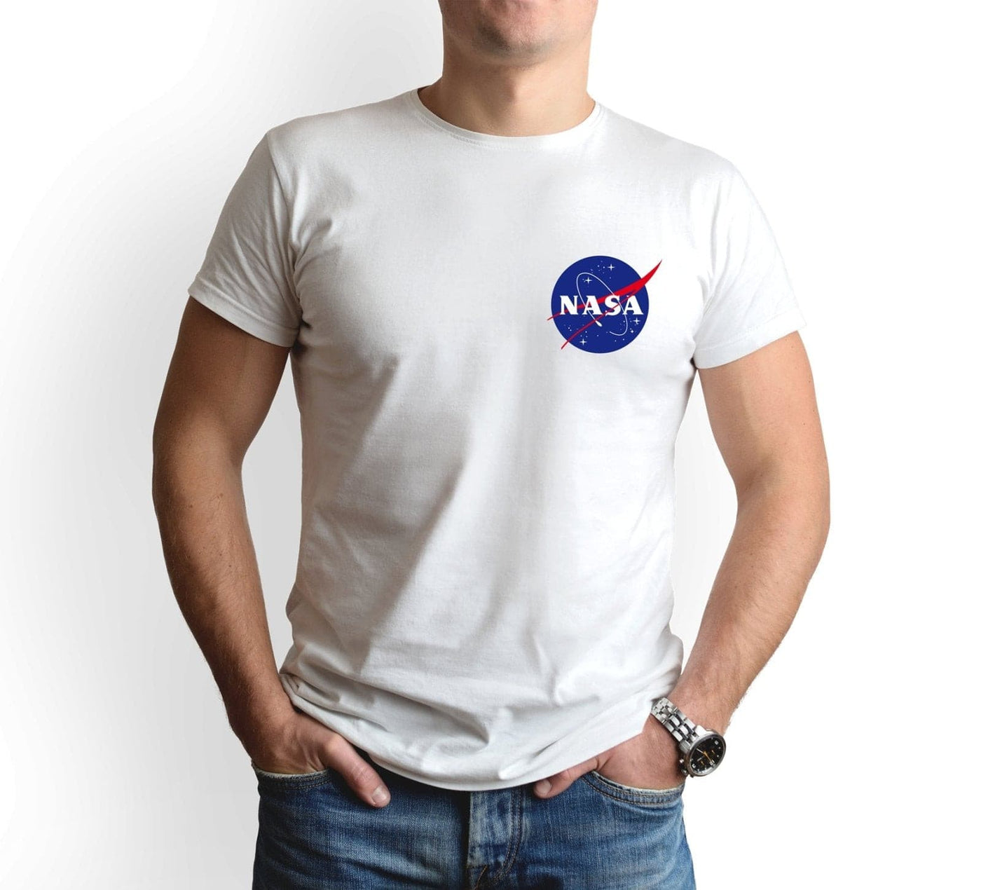 Bild: T-Shirt Herren - NASA Meatball Logo (Klein) Geschenkidee