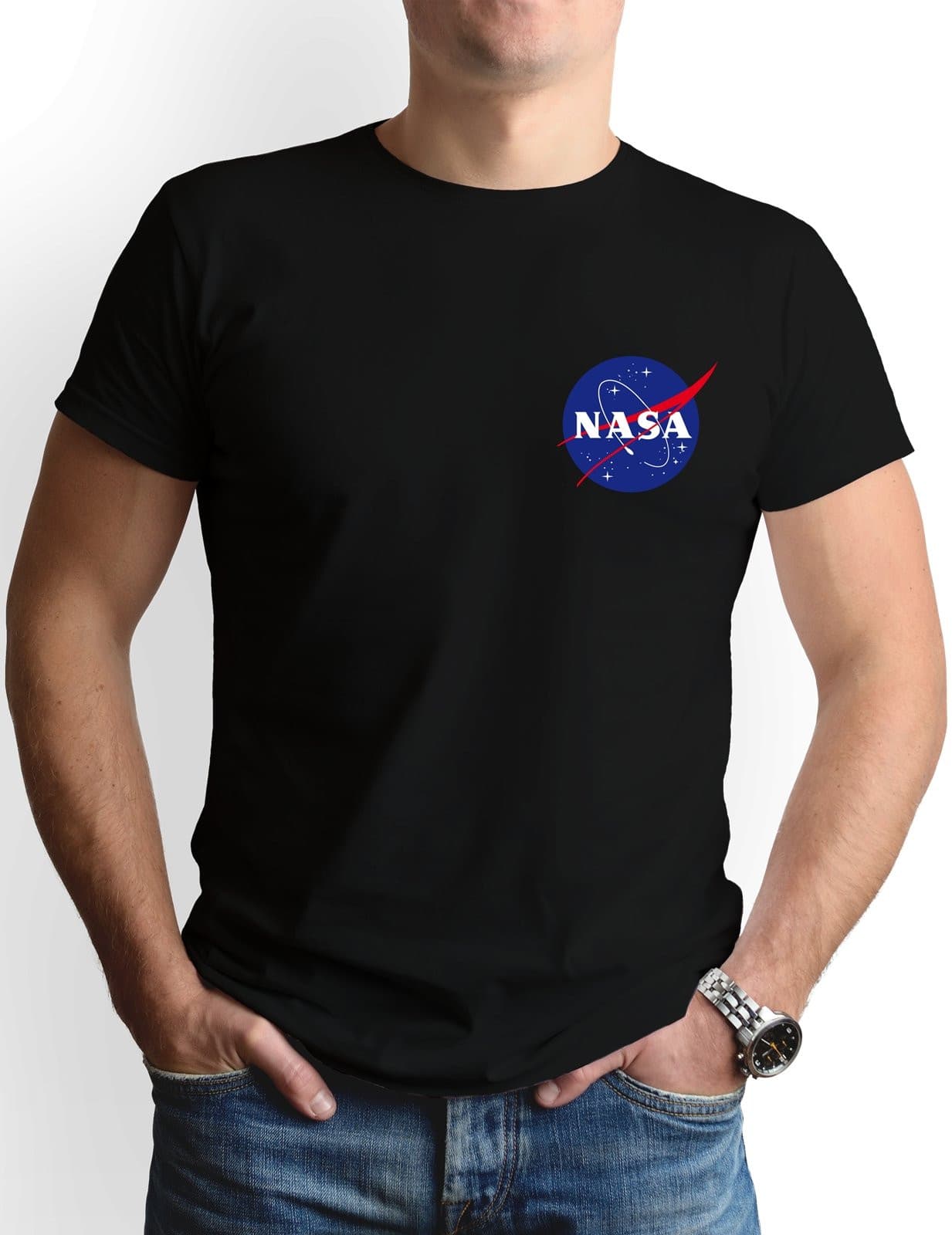 Bild: T-Shirt Herren - NASA Meatball Logo (Klein) Geschenkidee