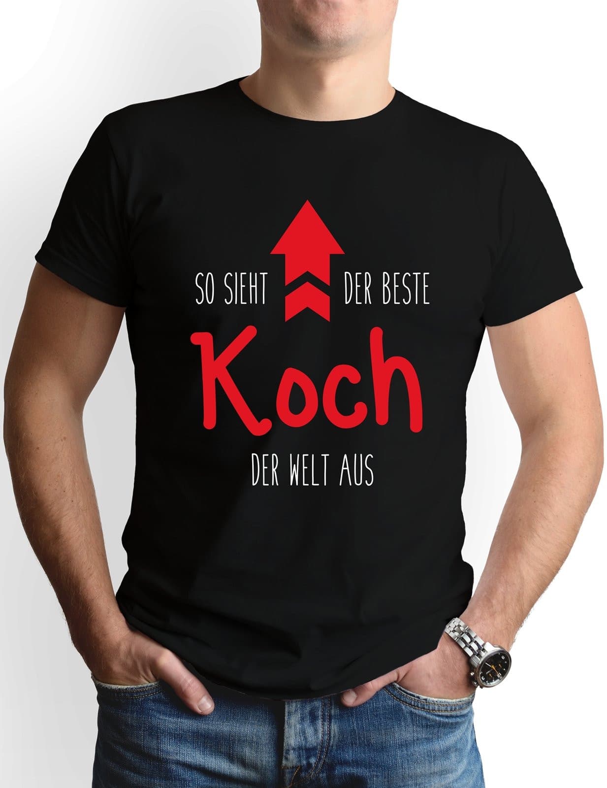 Bild: T-Shirt Herren - So sieht der beste Koch der Welt aus Geschenkidee