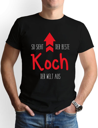 Bild: T-Shirt Herren - So sieht der beste Koch der Welt aus Geschenkidee