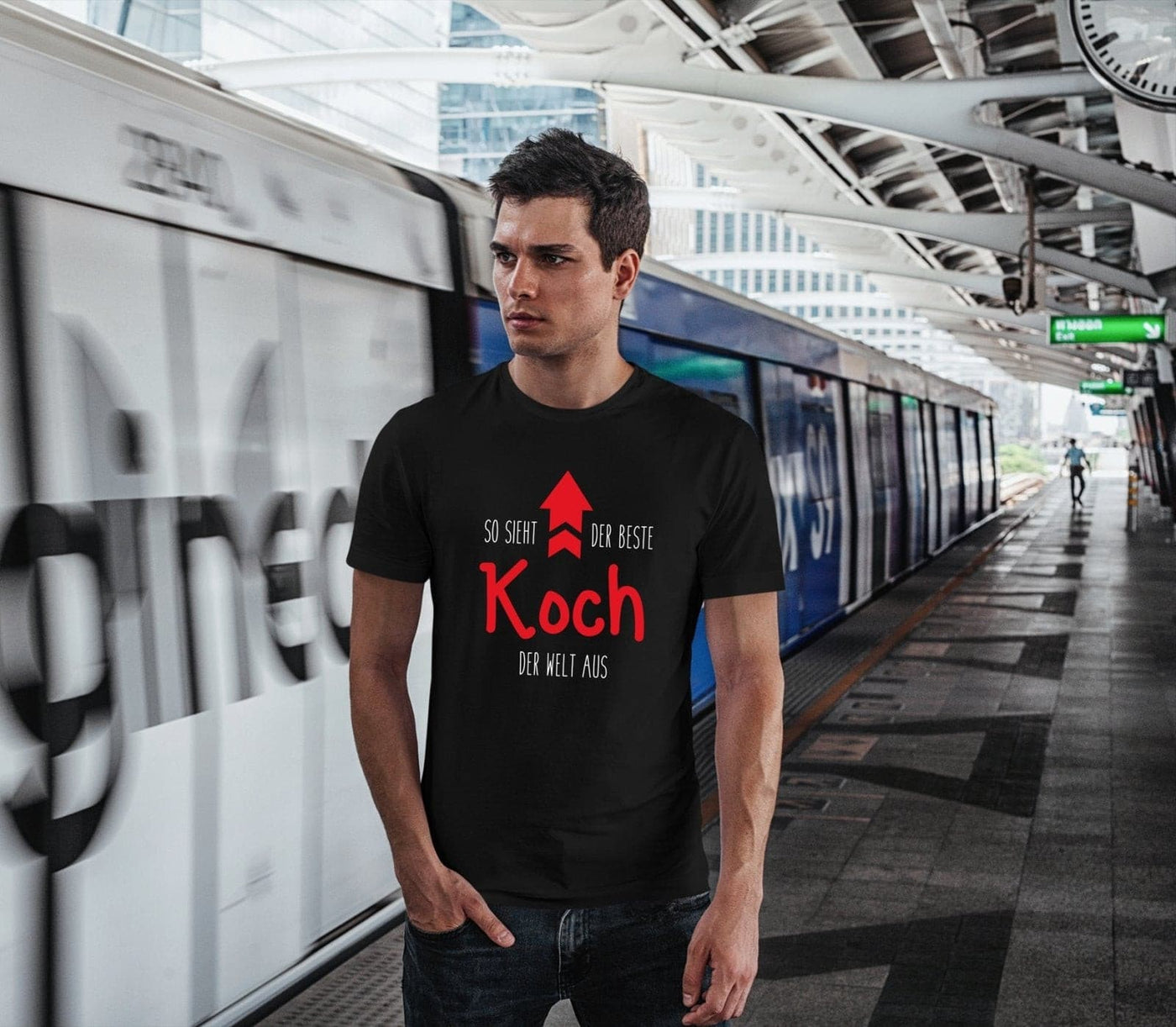 Bild: T-Shirt Herren - So sieht der beste Koch der Welt aus Geschenkidee