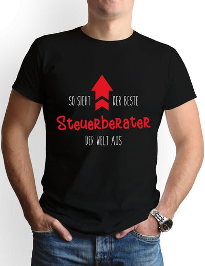 Bild: T-Shirt Herren - So sieht der beste Steuerberater der Welt aus Geschenkidee