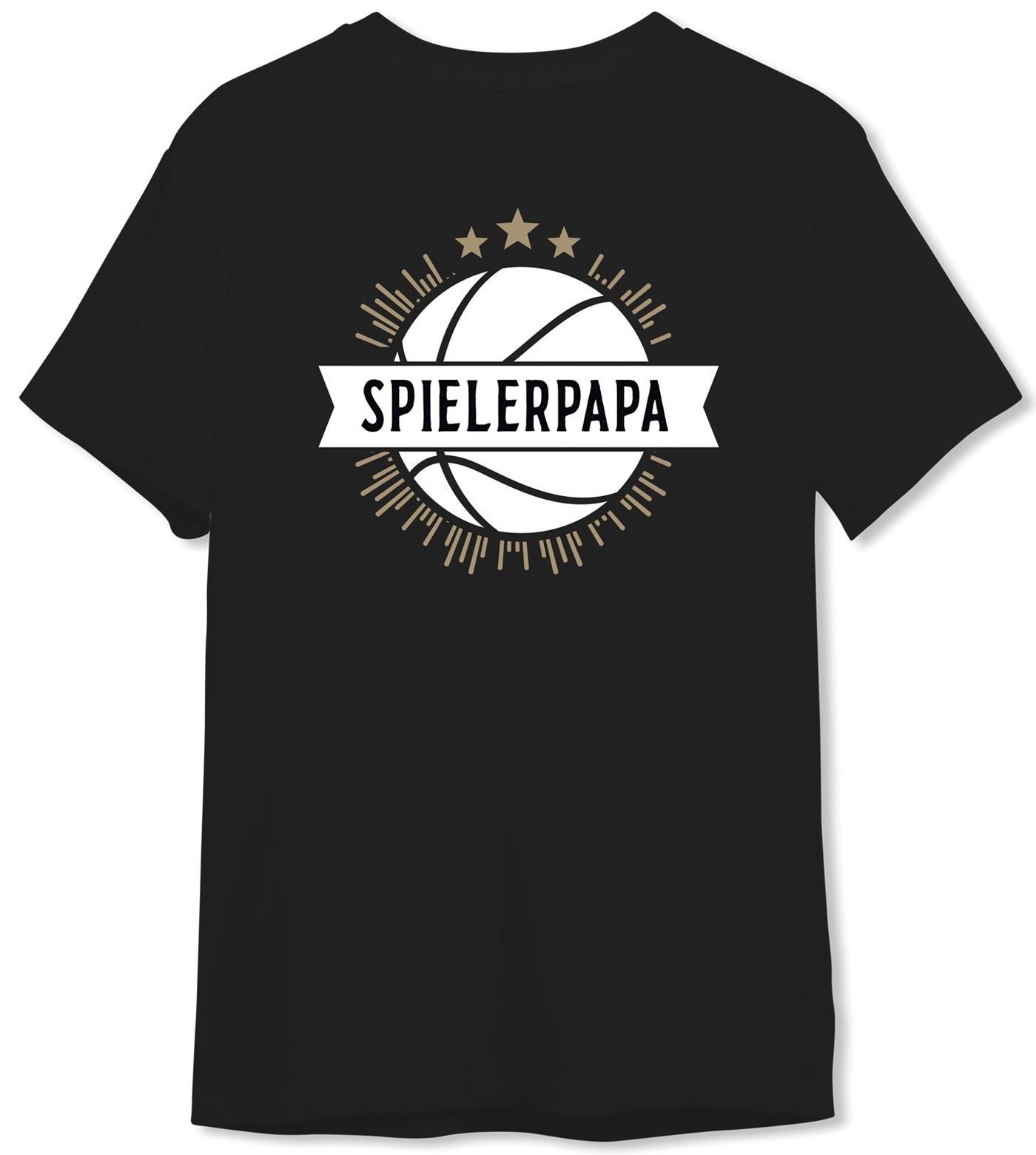 Bild: T-Shirt Herren - Spielerpapa (Basketball) Geschenkidee